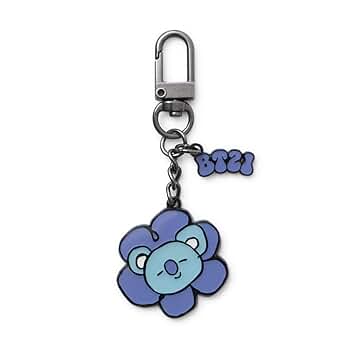 BT21 Flower Collection KOYA Character Metal Keychain Ring